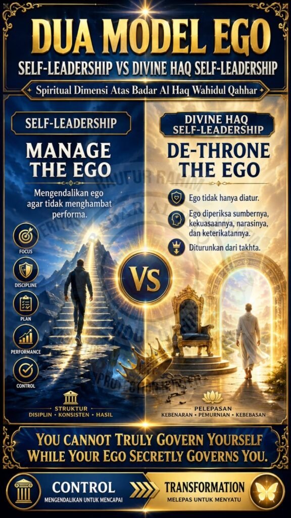 SELF LEADERSHIP VS DIVINE HAQ SELF LEADERSHIP dualmodelego