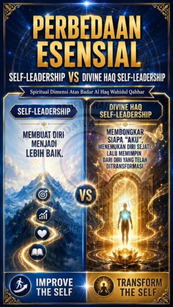 SELF LEADERSHIP VS DIVINE HAQ SELF LEADERSHIP perbedaanessensial
