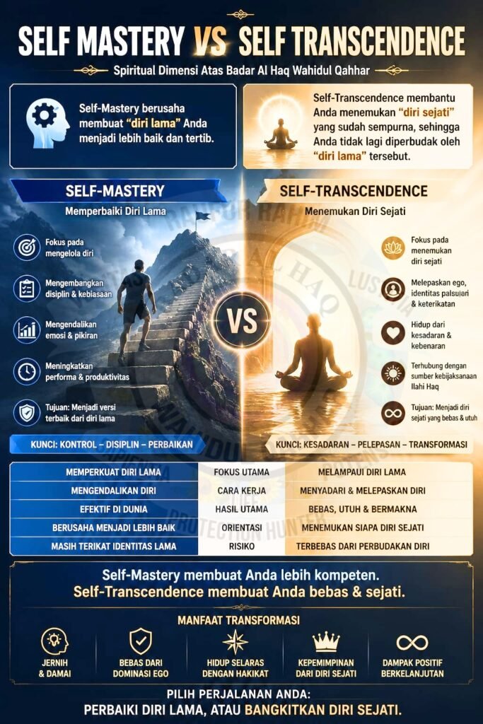 SELF LEADERSHIP VS DIVINE HAQ SELF LEADERSHIP selfmasteryvsselftransendence